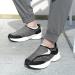 Ortho+rest Men's Diabetic Shoes for Swollen Feet | Arch Support Orthopedic Sneakers - Size 12 Black - Buy Online on GoSupps.com