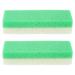 Minkissy 2st Tell steps Teine Foot Bimsstein scrubber for dry dead skin pumice for chicken eyes pumice stone for the feet dry dead skin clothes pumice stone brush pu animal crispy green