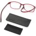 PROFLEX BluOptix Blue Light Blocking Reading Glasses - Red 1.5 Dioptres - Buy Online on GoSupps.com