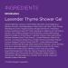 Andalou Naturals Lavender Thyme Refreshing Shower Gel 8.5 Fluid Ounce floral - Buy Online on GoSupps.com