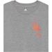 adidas Boys' Long Sleeve Cotton Small Logo T-Shirt in Falling Bos/Charcoal Grey - Buy Online on GoSupps.com