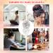Voluminous Wavy Grey Messy Bun Extension with Hair Rope and Hairpin - Bridal Hairstyle Chignon Hairpiece - Buy Online on GoSupps.com