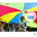 12ft Play Platoon Parachute for Kids | 16 Handles PE Equipment for Elementary School | Gymnastics & Outdoor Games - Multicolored - Buy Online on GoSupps.com