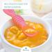 Mammacita Baby Spoon - Ideal for 4 Months+ | Perfect for Baby Led Weaning Porridge & Complementary Foods | Dental Aid for Infants - Buy Online on GoSupps.com