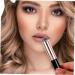Buy Angoily 3 Pcs Round Head Lip Makeup Brushes - Silicone Applicator with Imitation Wood Handle for Lip Scrub & Lipstick - Portable Makeup Tools for Flawless Lips - Buy Online on GoSupps.com