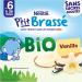Nestl B b - P'Tit Brass Bio - Vanille - Laitage d s 6 Mois - 4X90g - Buy Online on GoSupps.com