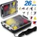 PLUSINNO Fly Fishing Flies Kit 26pcs with Handmade Dry/Wet Flies - Trout Bass Fishing Gear Assortment in Fly Box - Buy Online on GoSupps.com