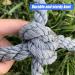Durable Polyester Playground Net Heavy Duty Large Climbing Cargo Net Indoor and Outdoor Safety Protection Net Rope Ladder Swingset Treehouse(Size:3 * 4m(10 * 13ft)) () - Buy Online on GoSupps.com