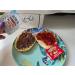 Breakfast Duo of Strawberry Jam and Hazelnut Spread Goodness - 15 Smuckers Strawberry Jelly and 15 Hazelnut Spread Packets (15g) On-The-Go Portion Control Pack for Travelers & Meal Prep 30 individual Portions Total - Comes with a one of a kind sticker by  - Buy Online on GoSupps.com