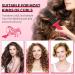 Curling Roll Comb Bounce Curl Brush Curl Defining Brush Air Curly Hair Brush 17 Teeth Round Curly Hair Comb Styler Anti-Slip Curling Iron Hairstyling Tools for Women Home Travel Dating - Buy Online on GoSupps.com