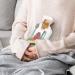 Farm Hot Water Bottle with Plush Cover Hand Warmer for Adults & Children | 26.5x15.3cm | Shop Internationally - Buy Online on GoSupps.com