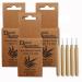 Bamboo interdental brushes 3 packs 10 brushes pPack (0.4 mm)