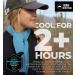 Light Blue Cooling Towel - Sweat Rag for Gym, Running, Golf & Yoga - Head & Neck Wraps for Hot Weather - Skin Cancer Foundation Recommended - Buy Online on GoSupps.com