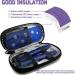 Insulin Cooler Travel Case Diabetic Medication Insulated Cool Organizer with 2 Reusable Ice Packs for Insulin Pen and Other Diabetic Supplies - Buy Online on GoSupps.com