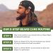 Live Bearded Beard Wash - Canyon | Natural Beard & Face Cleanser | 8 fl. oz. Water-Based Formula | Made in USA - Buy Online on GoSupps.com