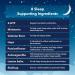 Maxion SleepAid Extra with Skullcap and Ashwagandha to Help Promote Sleep and Increase Total Sleep Time 60 Vegetable Capsules - Buy Online on GoSupps.com