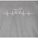 Shirtracer Women's Shirt - Heartbeat Dog 03 Grey Mottled - Perfect Gift for Dog Owners - International Shipping Available - Buy Online on GoSupps.com