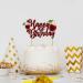 Seyal Cherry Happy Birthday Cake Topper - Buy Online on GoSupps.com