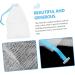 AUTSUPPL 8pcs Soap Soap Saver Pouch Soap Bar Net Soap Net Pouches Fabric Sky-blue 14x10cm Sky-blue - Buy Online on GoSupps.com