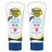 Banana Boat Kids 100% Mineral Tear-Free Broad Spectrum Sunscreen Lotion SPF 50 6oz. Twin Pack Lotion Twin Pack 6 Ounce (Pack of 2)