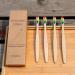 Buy Biodegradable Bamboo Toothbrushes for Kids - 10pcs Pink Eco-Friendly & Natural - Buy Online on GoSupps.com