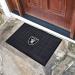 NFL Las Vegas Raiders Medallion Door Mat - 19.5 x 31.25 | Officially Licensed Oakland Raiders Logo | Durable and Eye-Catching Design - Buy Online on GoSupps.com