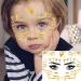COKTAK 15 Sheets Gold Face Tattoos - Shiny Flash Glitter Eye Stickers for Women, Girls, and Kids - Halloween Face Jewels Moon Gems Dots Butterfly Star Fake Freckle Metallic Temporary Tattoo for Adults - Makeup Party - Buy Online on GoSupps.com