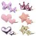 10 Pairs Girls Hair Clips Star/Crown/Heart/Butterfly Shaped HairPins Cute Hair Clips Metal Snap Barrettes Sparkly Heart Shaped Hair Clips for Kids Hair Accessories - Buy Online on GoSupps.com