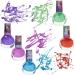 Disney Frozen Non-Toxic Peel-Off Nail Polish Set for Girls - 18 Pcs with Shimmery Colors, Nail Gems - Perfect for Parties & Makeovers - Buy Online on GoSupps.com