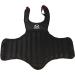 GINGPAI Muay Thai Boxing Chest Protector - MMA Sanda Rib Shield Armour for Fighting Training - BLACK Medium - Buy Online on GoSupps.com