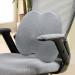 Lumbar Support Pillow | Breathable Lumbar Support Cushion Soft Sponge Auto Seat Back Support for Driving Seat Summer Ergonomic Design Gray - Buy Online on GoSupps.com