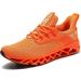 SKDOIUL Women's Athletic Tennis Walking Shoes 8.5 A069 Orange - Buy Online on GoSupps.com