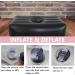 BBL Bed BBL Sleeping Pillow After Surgery with Inflators and Cushions BBL Recovery Mattress for Post Surgery Recovery and Sleeping and During Pregnancy Hole Design/Portable Waterproof - Buy Online on GoSupps.com