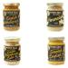 Otter Vale Mustard Pick N Mix - Choose From 4 Flavors | English Wholegrain Smooth English Devon Farmhouse Cider Horseradish | Pack of 3 X 90g