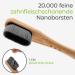 Greenable Nano Bamboo Toothbrush Set - 4 Extra Soft Bristles 100% BPA-Free Vegan & Eco-Friendly - Sustainable Oral Care - Buy Online on GoSupps.com