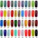 Vishine Soak-Off UV LED Gel Polish Nail Art Manicure Lacquer Orange Red (043) Orange Red - Buy Online on GoSupps.com
