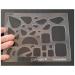 Cabtopia - Lapidary Jewelry Design Template StencilTemptation