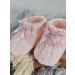 Royal Icon Newborn Baby Booties with Bow | Soft Knitted Bootees for Boys & Girls | 0-3 Months | Ideal for Indoor & Outdoor Use | RI354 - Pink - Buy Online on GoSupps.com