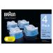 Braun CCR3 Clean & Renew Electric Shaver Refill Cartridges - Pack of 4 4 count (Pack of 1)