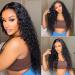 22 Inch Deep Wave Lace Front Wig | Pre Plucked 13x4 Brazilian Human Hair | 180 Density | Glueless for Black Women - Buy Online on GoSupps.com