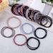 AIERSA 24 Pcs Morandi Hair Tie Bracelets - Boho Elastic Ponytail Holders for Women/Girls - No Damage Hair Elastics - Curly Hair Accessories - Buy Online on GoSupps.com
