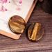 Nupuyai Green Aventurine & Tiger's Eye Oval Worry Stone Set - 2pcs Energy Crystal for Anxiety Relief - 45x35mm - Buy Online on GoSupps.com