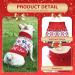 Christmas Dog Sweater | Warm Turtleneck Knitwear | Snowflake & Elk Patterns | Perfect Gift for Puppies & Dogs - Buy Online on GoSupps.com