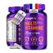 Suppl ment Multivitamin | Complexe avec Vitamine A C D E K1 B Zinc & Chrome | Pour Cheveux Peau Ongles et Apport Quotidien | Hommes & Femmes | Sans Gluten V g talien | 60 G lules 1 Pack