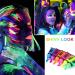 Glow in the Dark Neon Face Body Paint Set - 6 Colors, Washable Black Light Makeup for Party, Halloween, Christmas, Cosplay - 0.48oz Tubes - Buy Online on GoSupps.com