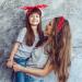 Retro White Polka Dot Bandana Headband - Wire Hair Accessory for Women & Girls - Stylish Hair Jewelry in Red & White - Buy Online on GoSupps.com