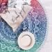 Oversize Round Mandala Beach Towel - Bohemian Quick Dry Microfiber Towel with Tassel - 59 Green Pink Mandala Design - Buy Online on GoSupps.com