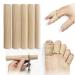 5 pieces cutable silicone toe protection toe cushion tube toe cushion tube tube bandage gel cutting tube hose bandage for cushions corn blisters callus toes cornea women & men 3 sizes 5P (s m l)