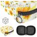 Stylish Women's Storage Bags for Bandages & Menstrual Inserts - Portable Colorful Sunflower & Leaf Patterns - Buy Online on GoSupps.com