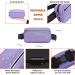 TUDEC Dogs Jogging Line with Belly Belt - Reflective Elastic Leash & Feces Bag Dispenser for Large/Medium Dogs - Gray Purple - Buy Online on GoSupps.com